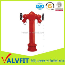 BS Fonte ductile 2 voies DN100 BORNE D&#39;INCENDIE UNIQUE